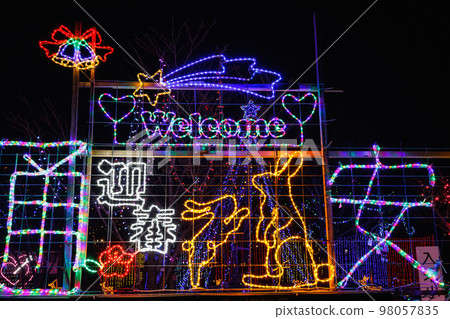 Irikifumoto 郵局前的燈飾（2023 年兔 Ver.） 98057835