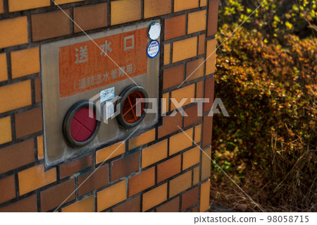 Fire hydrant of housing complex Fire hydrant of housing complex 98058715