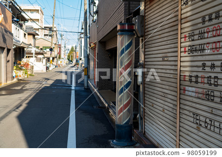 retro barber 98059199