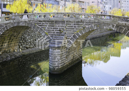 長崎的人氣景點梅根橋 長崎的人氣景點梅根橋 98059355