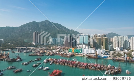a landscape of Tuen Mun Public Cargo Working Area 6 Jan 2023 98059756
