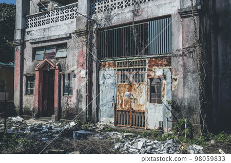 6 Jan 2023 the landsdcape of Hung Lau, Tuen Mun, HK 98059833