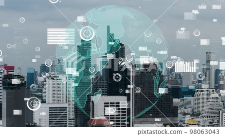 Global connection and the internet network alteration in smart city 98063043
