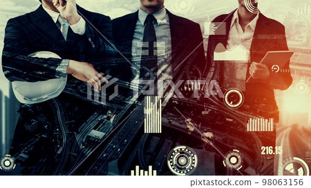 Future building construction and inventive engineering project 98063156