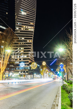 Holiday illumination on Chavchavadze avenue 98067226