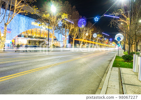 Holiday illumination on Chavchavadze avenue 98067227