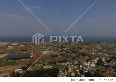 日本沖繩縣伊江島非常美麗的風景 98067756
