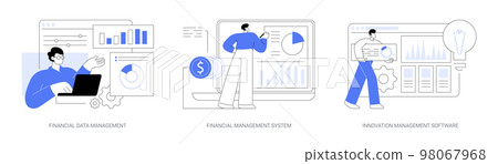 Business development abstract concept vector illustrations. 98067968