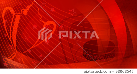 Abstract hockey background Abstract hockey background 98068545