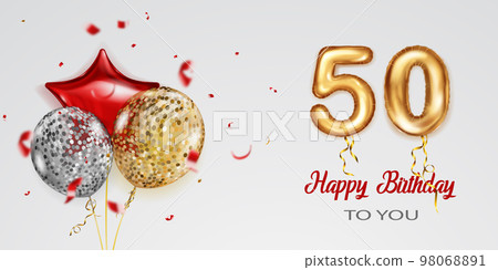 Festive birthday illustration 98068891