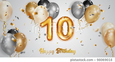Festive birthday illustration Festive birthday illustration 98069018