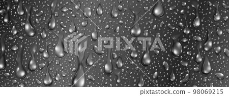 Background of water drops 98069215