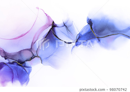 Alcohol ink art texture background abstract abstract painting 98070742