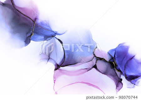 酒精水墨藝術質感背景抽象抽像畫 98070744