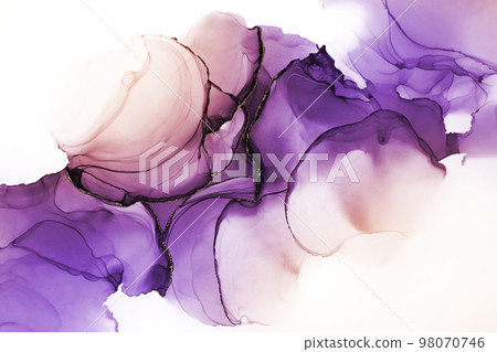 酒精水墨藝術質感背景抽象抽像畫 98070746