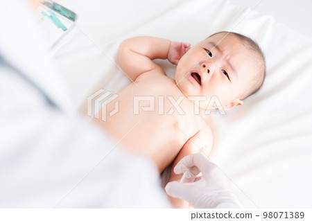 寶寶打疫苗後哭鬧 98071389