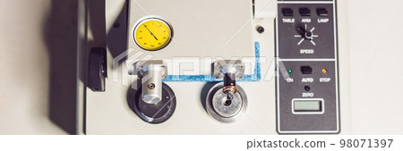 precision micrometer grinder polishing machine BANNER, long format 98071397
