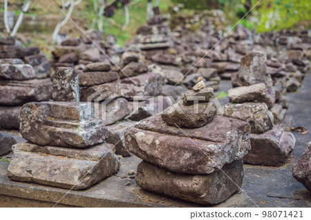 Old Hindu temple of Goa Gajah near Ubud on the island of Bali, Indonesia Old Hindu temple of Goa Gajah near Ubud on the island of Bali, Indonesia 98071421