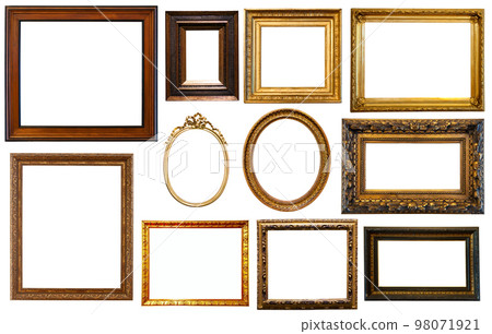 collection of isplated frames 98071921
