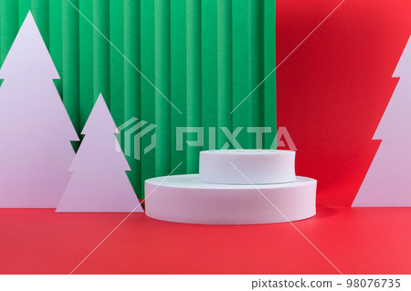 christmas decorations and display background_circle tray, christmas tree, free paper christmas decorations and display background_circle tray, christmas tree, free paper 98076735