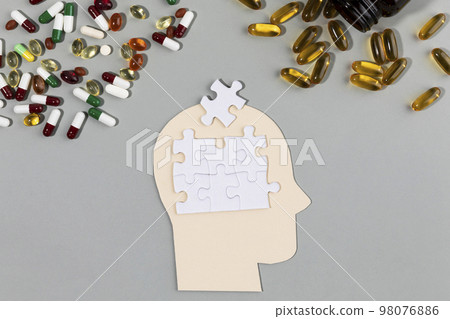 brain health and dementia series_the profile and puzzle, nutritional supplement 98076886
