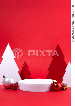 christmas decorations and display background_circle tray, christmas tree, ornament christmas decorations and display background_circle tray, christmas tree, ornament 98077183