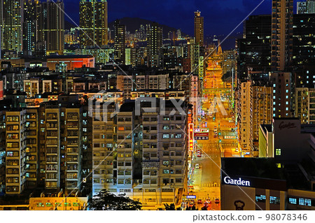 a poor district in Hong Kong. Sham Shui Po, 8 July 2012 a poor district in Hong Kong. Sham Shui Po, 8 July 2012 98078346