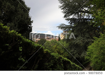 Villa d'Este is one of the most famous Italian villas of the 16th century. Villa d'Este is one of the most famous Italian villas of the 16th century. 98078850