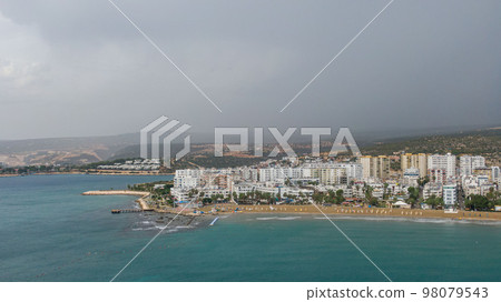 Maidens Castle Kiz Kalesi Drone Photo, Erdemli Mersin, Turkey Maidens Castle Kiz Kalesi Drone Photo, Erdemli Mersin, Turkey 98079543
