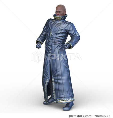 一個穿著長外套的男人 一個穿著長外套的男人 98080778