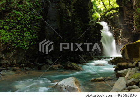 [Tochigi Prefecture] Sukkan swamp in early summer_Yuhi Falls_01 98080830