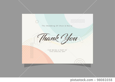 We are getting married thank you card 98081038