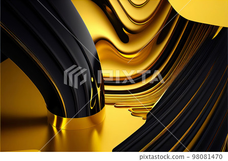 fashionable stylish substrate in the form of an abstract pattern with a designer texture with bright 98081470