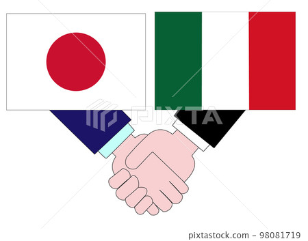 It represents the state of diplomacy between Japan and Italy. It represents the state of diplomacy between Japan and Italy. 98081719