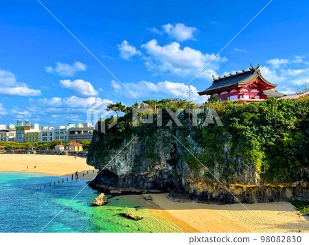 Love power spot Naminoue Shrine in Okinawa 98082830