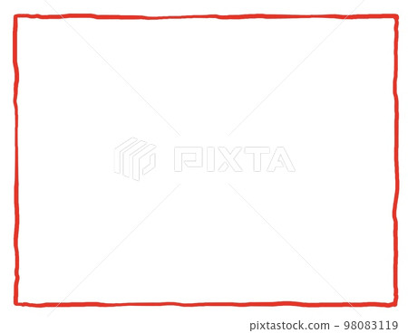 Simple hand-drawn frame frame Simple hand-drawn frame frame 98083119