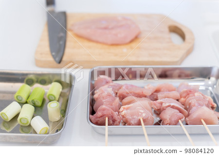 Yakitori ingredients to make at home Yakitori ingredients to make at home 98084120