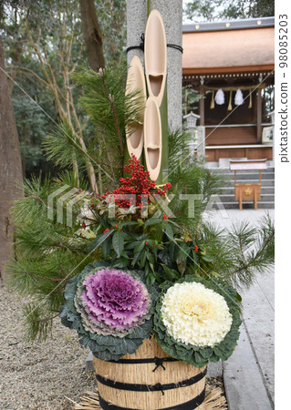 New Year decorations, kadomatsu 98085203