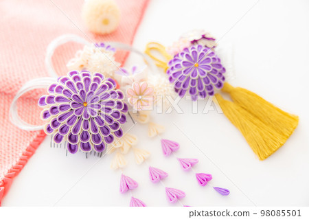 Kimono Accessory Tsumami-zaiku Kanzashi Kimono Accessory Tsumami-zaiku Kanzashi 98085501