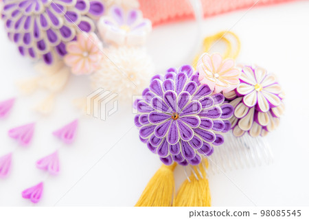 Kimono Accessory Tsumami-zaiku Kanzashi 98085545