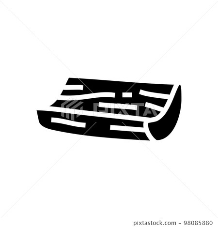 cut aloe vera glyph icon vector illustration 98085880