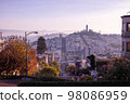 Overlooking the city of San Francisco 98086959