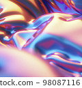 Color holographic background texture 98087116