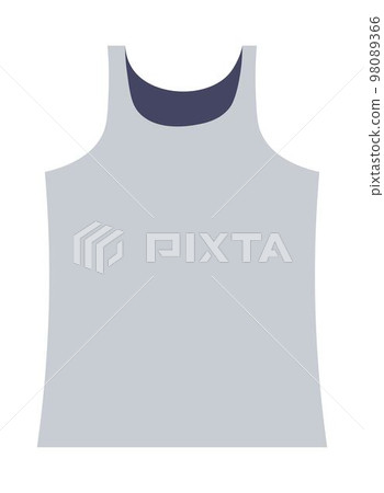 Men top, underwear or sleeping clothes vector Men top, underwear or sleeping clothes vector 98089366