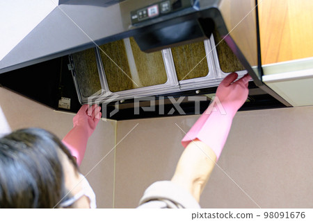 Exhaust fan filter replacement Exhaust fan filter replacement 98091676