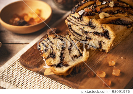 Traditional Polish vegan babka cake 98091976