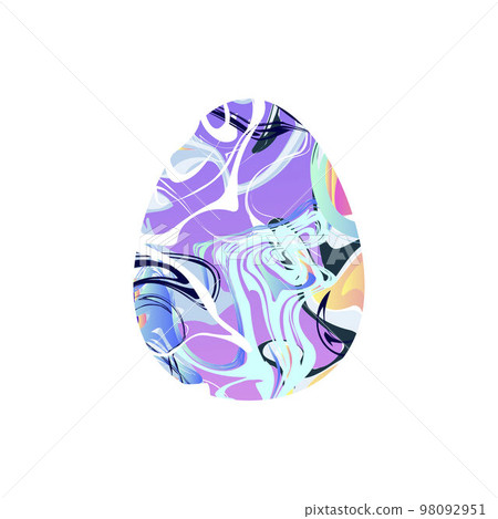 Marble texture egg Marble texture egg 98092951
