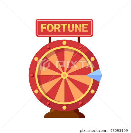 Fortune Spinning Wheel For Online Promotion Events. Concept Of Gamble Games, Online Casino, Winning Discount, Jackpot Fortune Spinning Wheel For Online Promotion Events. Concept Of Gamble Games, Online Casino, Winning Discount, Jackpot 98093109