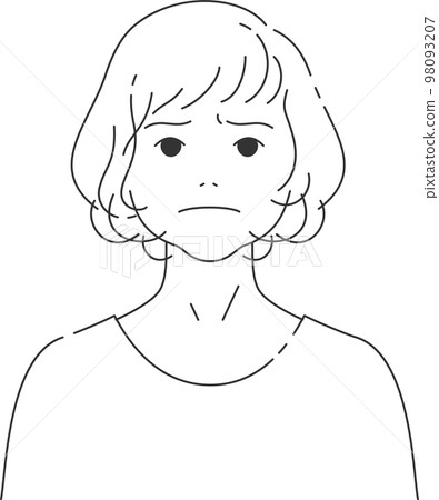 問題中年女人2 | 白描/中長發 98093207