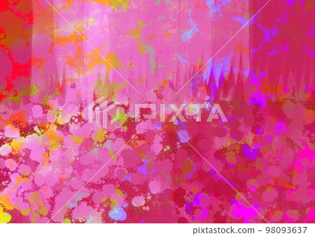 Retro color pink watercolor crayon colored pencil background material bright Retro color pink watercolor crayon colored pencil background material bright 98093637